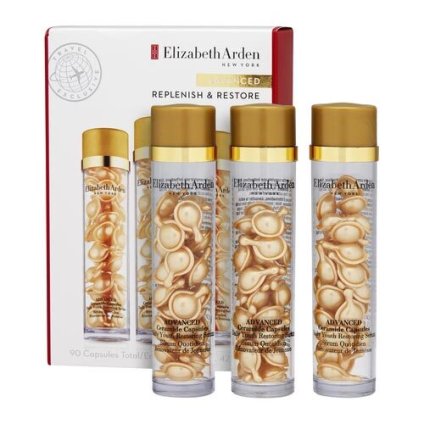 エリザベスアーデン アドバンスドセラミドカプセルデイリーユースレストリングセラム 新パッケージ 30カプセルx3   |  Elizabeth Arden  美容液 美容グッズ コスメ化粧品 誕生日 クリスマス ホワイトデー 結婚記念日 ウエディングギフト 母の日 送別会 バレンタインデー 女性