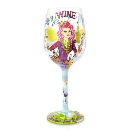 Lolita ワイングラス FAIRY WINE MOTHER 22.7cm フェアリーワインマザー | かわいい おしゃれ ポップ モダン デザイン食器 アート ロリータ･ヤンシー 正規輸入品