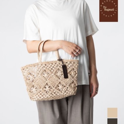 【正規品】 バグマティ THE BAGMATI ABACA BASKET TOTE アバカ カゴトート BBK26-SS19 トートバッグ かごバッグ ハンドバッグ レディース バッグ