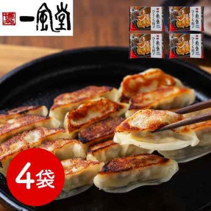 博多一風堂 博多ひとくち餃子 4袋 計60個 冷凍 名店の味 カリッと ジューシー お取り寄せ グルメ ご家庭用