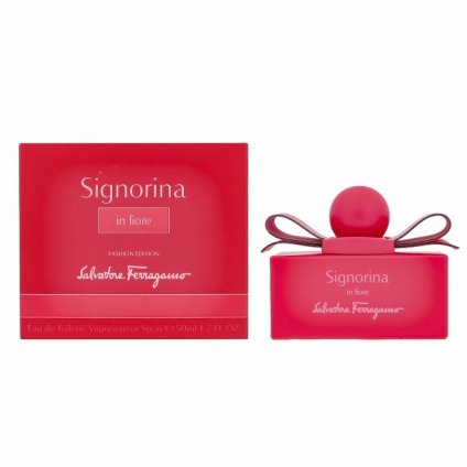 サルヴァトーレ フェラガモ シニョリーナ カプセルコレクション イン フィオーレ オードトワレ  50ml  |  Salvatore Ferragamo  香水（レディース） 美容グッズ コスメ化粧品 誕生日 クリスマス ホワイトデー 結婚記念日 ウエディングギフト 母の日 送別会 バレンタインデー 