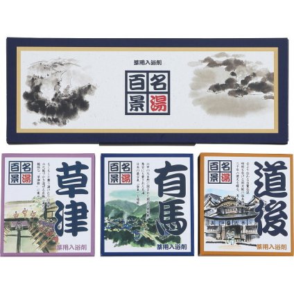 名湯百景 ギフト １０包入 [26-0499-090] ＧＭ １０ プレミアムギフト 贈り物 お祝い 日本製 内祝い 出産内祝い 結婚内祝い 快気祝い 新築祝い お返し 贈り物 プレゼント ギフト