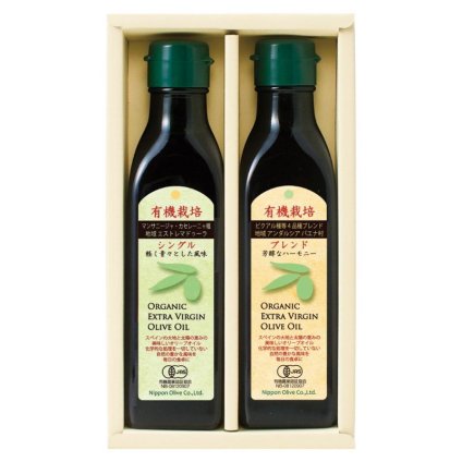 【ギフト対応無料】お歳暮・冬ギフト 日本オリーブ 有機栽培エキストラバージンオリーブオイル食べ比べ (SB180-37) ※送料無料(北海道・沖縄は除く)
