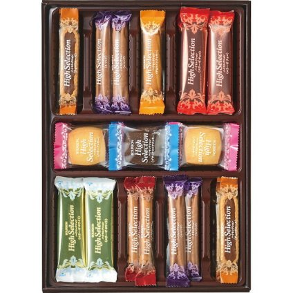 ノーブランド ブルボン ハイセレクション 33袋 [26-0529-010] ３５１３３ お菓子 洋菓子 焼き菓子 クッキー ウエハース 個包装 チョコリエール ルマンド おやつ デザート プレゼント ギフト 詰め合わせ