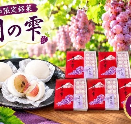 生ぶどう菓子【月の雫】大輝物産謹製（18粒入×５箱）