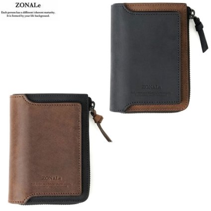 正規品 メンズ レディース ゾナール ZONALe ZONALE ぞなーる 二つ折り財布 STRATO ストラト 31354 ringo10 旅行 ギフト