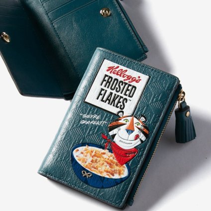 アニヤ ハインドマーチ ANYA HINDMARCH Anya Brands Folding Wallet Frosted Flakes in Shiny Capra フロステッド フレーク 5050925201933 二つ折り財布 レディース 財布 小物