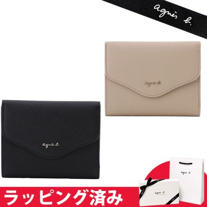 アニエスベー 財布 二つ折り ウィメンズ 牛革 ava フェミニン ギフト agnesb.VOYAGE ボヤージュ