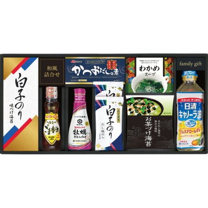 キッコーマン しょうゆ 白子のり 食卓詰め合わせ [26-7635-118] KSC-50S 牡蠣だし醤油 白子味のり キャノーラ油 調味料 詰め合わせ ギフト お中元 お歳暮 内祝い 出産内祝い 結婚内祝い 快気祝い 香典返し 贈り物 プレゼント