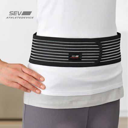 ◎セブスポーツ SEV HP ウエストベルト[腰用ベルト 黒 ブラック メッシュ 素材 腰ベルト 腰サポーター 腰 サポーター ベルト メッシュ素材 通気性 就寝時 寝ている間に 寝る時 着用 寝るとき 健康雑貨 健康]