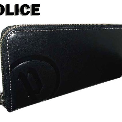 正規品 メンズ レディース ポリス POLICE サングラス愛用 ブランドバッファローシリーズ ラウンドファスナー式長財布 サイフ プレゼント 折り財布 長財布 札入 0525 potj47 旅行 ギフト