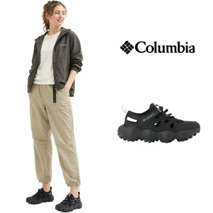 Columbia スライブリバイブ シャンダル サンダル 軽量 通気性 歩きやすい 靴 くつ クツ シューズ メンズ レディース ギフト プレゼント ブラック yl7787