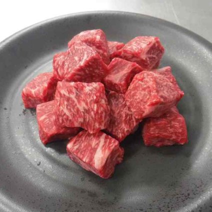 信州プレミアム牛肉 ステーキ セット モモ 300g サイコロステーキ 150g 計450g 長野県産 黒毛和牛 国産 和牛 極上 希少部位 お取り寄せ 高級 グルメ ギフト 贈答 熨斗 御祝 内祝 お中元 お歳暮 プレゼント