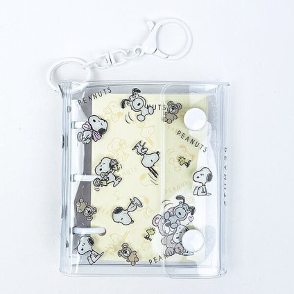 スヌーピー チラシ ミニシールバインダーチャーム 文具 SNOOPY
