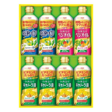 【ギフト対応無料】お歳暮・冬ギフト 日清オイリオ ヘルシーオイルギフト (OP-40N) ※送料無料(北海道・沖縄は除く)