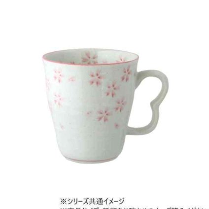 桜 マグカップ 花柄 和陶器 陶磁器 電子レンジ対応 食洗機対応 おしゃれ 上品 コーヒーカップ ティーカップ ギフト プレゼント 贈り物 誕生日 新生活 お祝い 701752