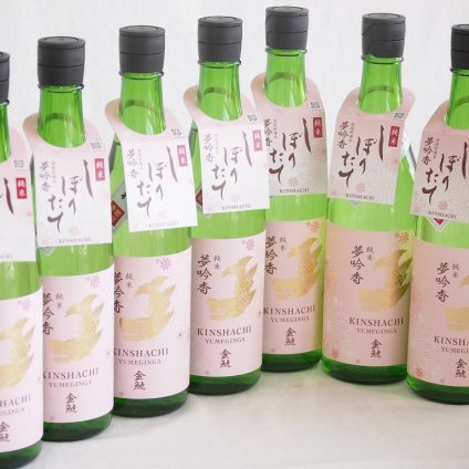 7本セット(金鯱 吟醸香 純米酒 花ラベル13度(愛知県)) 720ml×7本