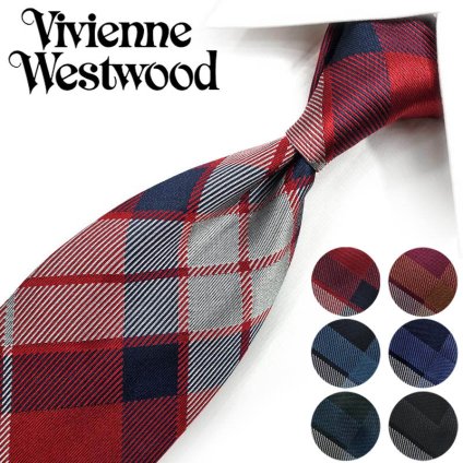ヴィヴィアン ウエストウッド ネクタイ (8.5cm幅)  Vivienne Westwood ヴィヴィアンネクタイ  ネクタイ ブランド/クリスマス/セール 新作/バースデー/誕生日/お祝い 父の日/入社祝い/就職祝い/ラッピング/ギフト/プレゼント