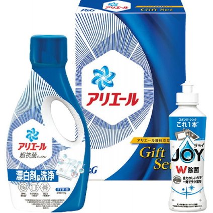 【直送】PG アリエール 液体洗剤セット [26-2926-050] PGCG-10F 抗菌 部屋干し 生乾き消臭 洗濯槽カビ防止 ジョイ 食器用洗剤 詰め合わせ 消耗品 贈り物 お返し 御祝 内祝 内祝い ギフト プレゼント プチギフト 洗剤ギフト