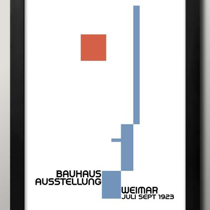 日本製 バウハウス BAUHAUS ミッドセンチュリー A3 サイズ ポスター アート おしゃれ 絵画 インテリア 北欧 イラスト マット紙 艶消し アートパネル 額 フレーム デザイン 壁掛け ギフト 新築祝い ディスプレイ  速達 送料無料