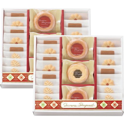 シュクルリーブーケ ベイクドクッキーセット [26-7576-082] ＢＣ－５０ クッキー 洋菓子 詰め合わせ 個包装 ギフト スイーツ 焼き菓子 フルーツジャム 贈り物 内祝い お返し お祝い お礼 プレゼント 手土産