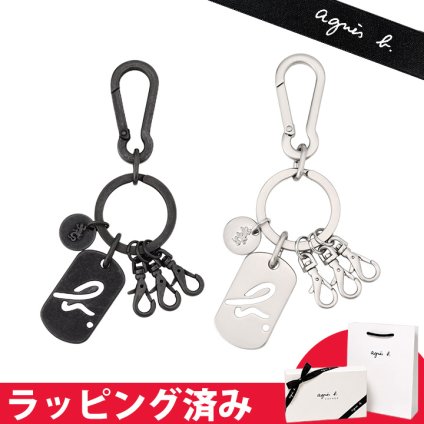 アニエスベー キーホルダー メンズ メタル ギフト agnesb.VOYAGE ボヤージュ
