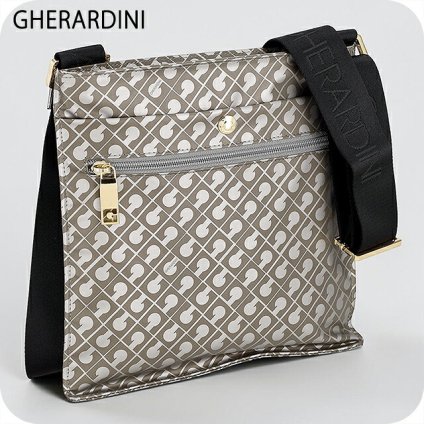 ゲラルディーニ ショルダーバッグ レディース ブランド GHERARDINI Italy GH0267 ARGSU グレー/ブラック