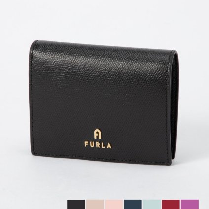 フルラ FURLA WP00304 ARE000 二つ折り財布 カメリア Sサイズ レディース 財布 ミニ財布 レザー 本革 小銭入れ シンプル コンパクトウォレット ロゴ 折りたたみ ギフト CAMELIA S COMPACT WALLET プレゼント お祝い 記念 全7色
