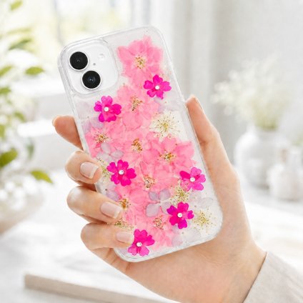 【ほぼ全機種対応スマホケース❁】押し花スマホケース NO.624Ｂ（着日指定不可） 押し花＆レジン iPhone/Xperia/AQUOS/Galaxy他