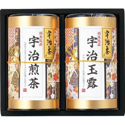 芳香園製茶 宇治銘茶詰合せ [26-0421-023] HEU-402 緑茶 煎茶 玉露 宇治茶 日本茶 お茶 煎茶 80g 玉露 60g まろやかな旨み とろりとした甘み 伝統の技 お中元 お歳暮 内祝い 出産内祝い 快気祝い お返し 御礼 ギフト