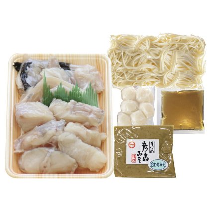 お歳暮・冬ギフト 関とら本店 あんこう鍋うどんセット (ATU-50K8Z) ※送料無料(北海道・沖縄・離島への配送不可)
