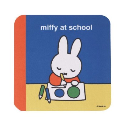 ミッフィー miffy マウスパッド（ がっこう） 絵本シリーズ Dick Bruna