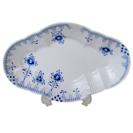 ロイヤルコペンハーゲン ROYAL COPENHAGEN ブルーエレメンツ オーバルディッシュ 23cm 2589353 【スペシャルラッピング660円(別売り)】 北欧食器 洋食器 誕生日 還暦祝い 結婚祝い 結婚式 バレンタイン 高級 ホワイトデー 父の日 母の日