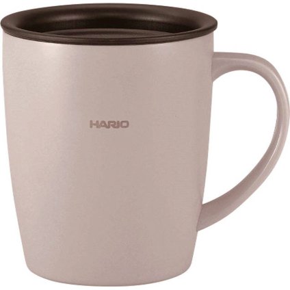 ハリオ フタ付き保温マグ 300mL SMF-300-GR グレー