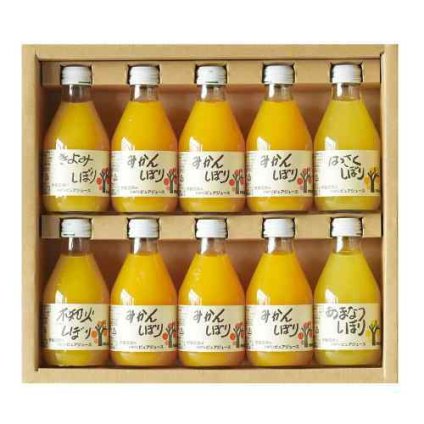 和歌山 伊藤農園 無添加 ストレート 100% 柑橘ジュース 5種 飲み比べ セット 温州みかん きよみ はっさく あまなつ 不知火