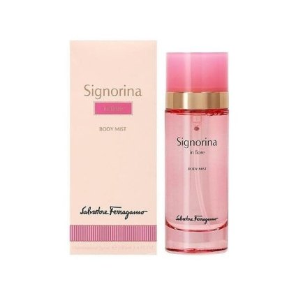 サルヴァトーレ フェラガモ シニョリーナ インフィオーレ ボディミスト  100ml  |  激安  Salvatore Ferragamo  香水（レディース） 美容グッズ コスメ化粧品 誕生日 クリスマス ホワイトデー 結婚記念日 ウエディングギフト 母の日 送別会 バレンタインデー 女性 彼女 妻奥