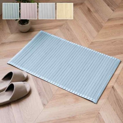 玄関マット マット 竹 シンプル 丈夫 約45×70cm