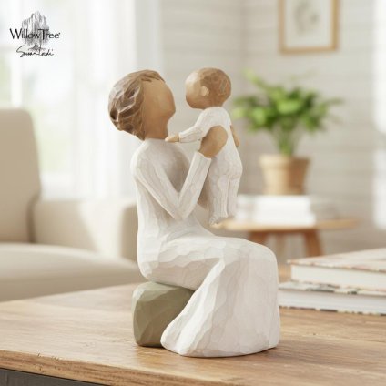 ウィローツリー彫像 Grandmother - 祖母 14cm 幼子 2人組 親子 | おしゃれ 置物 彫刻 人形 インテリア スーザン･ローディ 正規輸入品