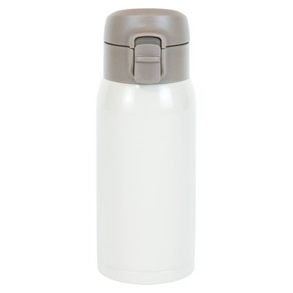 実りの秋の贈り物 ワンタッチ栓マグボトル350ml モテコ ホワイト 7.3×6.8×18cm