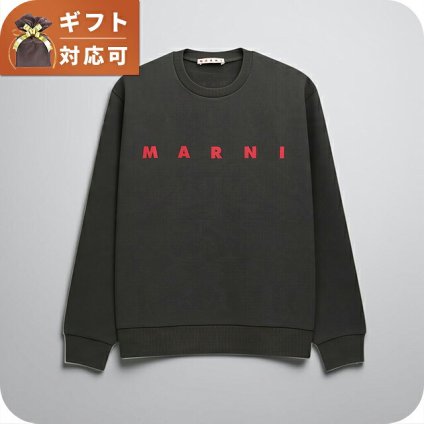 マルニ MARNI トレーナー スウェット マルニキッズ ms340u-m01612-m00v0-0m924-12y キッズ レディース 0M924 グレー スウェット