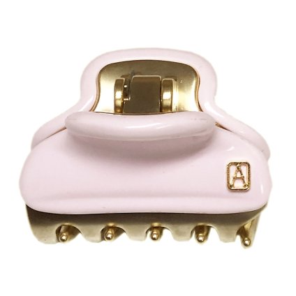 アレクサンドル ドゥ パリ ALEXANDRE DE PARIS ヘアアクセサリー PINCE VENDOME CLIP S 4.5CM パンス ヴァンドーム ヘア クリップ Sサイズ ICC45-14339-02 Q10 ROSE ローズ＋ゴールド
