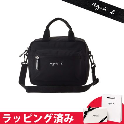 アニエスベー キッズ 通園バッグ ロゴ 2way ショルダー ギフト agnesb.ENFANT アンファン
