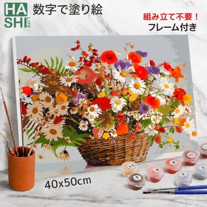数字塗り絵 大人の塗り絵 ナンバーペイント数字入り 塗り絵 脳トレ 趣味 おうち時間 絵画キット アート 癒し プレゼント 誕生日 母の日 父の日 敬老の日 【無料ラッピング】【送料無料】