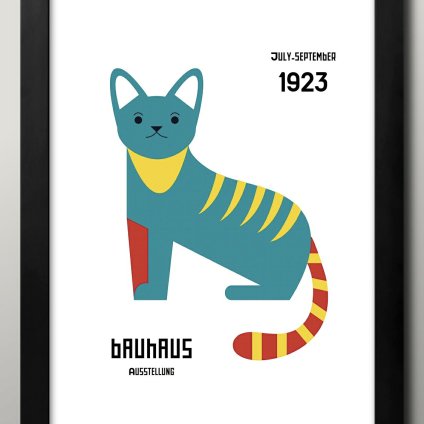 日本製 バウハウス BAUHAUS A3 サイズ ポスター アート おしゃれ 絵画 インテリア 北欧 イラスト マット紙 艶消し アートパネル 額 フレーム デザイン 壁掛け ギフト 新築祝い ディスプレイ  速達 送料無料