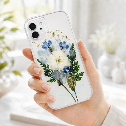 【ほぼ全機種対応スマホケース❁】押し花スマホケース NO.636（着日指定不可） 押し花＆レジン iPhone/Xperia/AQUOS/Galaxy他