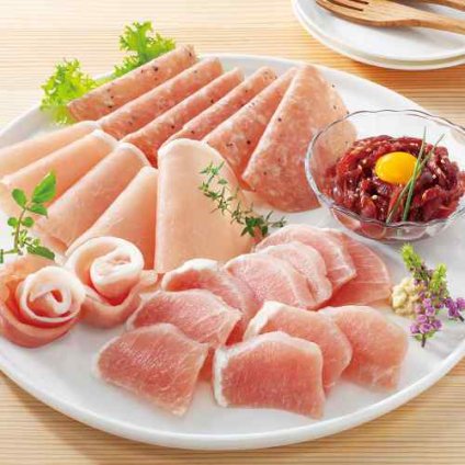 北海道 札幌バルナバフーズ しばれ生ハム オードブルセット 豚ロース 牛生ハムユッケ 熟成生サラミ 贅沢 ギフト 贈り物 お取り寄せグルメ