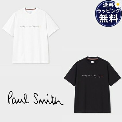 【無料ラッピング】 ポールスミス Paul Smith Tシャツ Paul's Quotes 半袖 綿100%  メンズ ブランド 正規品 新品 ギフト プレゼント 人気 おすすめ 誕生日 記念日 クリスマス 送料無料 psm522134