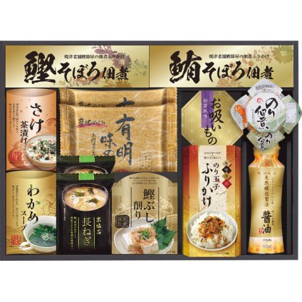 白子のり マルコメ 和風詰合せ [26-2903-041] SW-50S 味のり みそ汁 佃煮 お茶漬け スープ しょうゆ 詰め合わせ グルメ 食品 常温 保存食 非常食 惣菜セット 内祝い お返し お祝い ギフト 贈り物 プレゼント