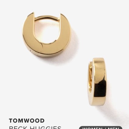 トムウッド TOM WOOD BECK HUGGIES GOLD ベック ハギーズ ゴールド 101594 ピアス レディース メンズ ユニセックス アクセサリー ゴールド