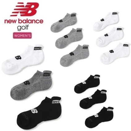ニューバランス ゴルフ ソックス レディース  3セット アンクルソックス (WOMENS) new balance golf 012-6986508 お誕生日祝い お祝い 記念品 30代 40代 50代 60代 母の日 お母さん 還暦祝い 敬老の日 彼女 人気プレゼント プレゼント